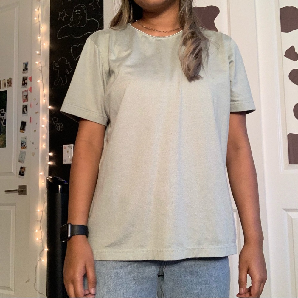 Green Short Sleeve Shirt